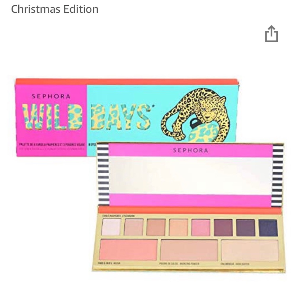Sephora Wild Days makeup set. New in box.